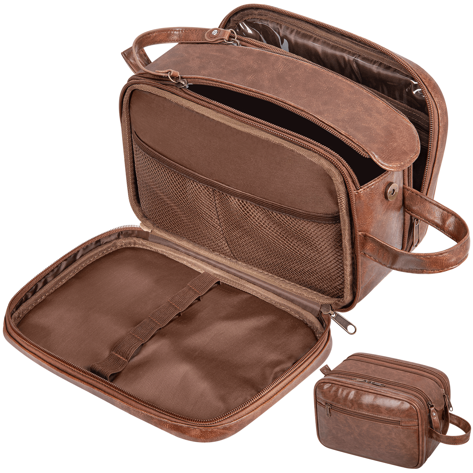 Herschel Supply Co. Chapter Toiletry Kit Unisex Black Front
