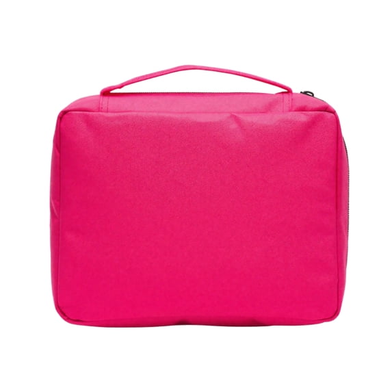 Toiletry Organizer Waterproof Storage Bag for Travel and Daily Use Travel Essentials Hot Pink Hanging Foldable Storage Bag