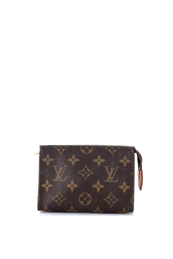 Toiletry Pouch Monogram Canvas 15 By Rebag