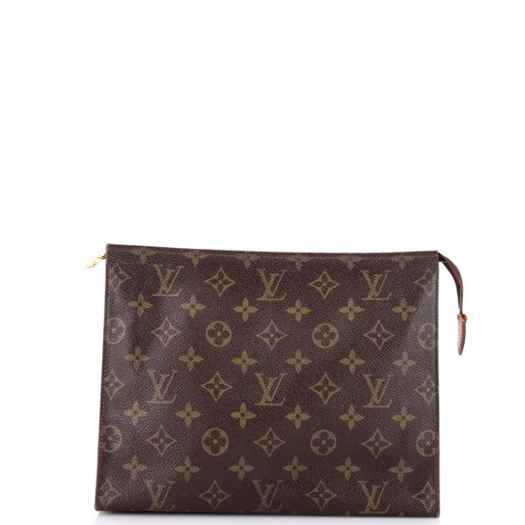Toiletry Pouch Monogram Canvas 26 By Rebag