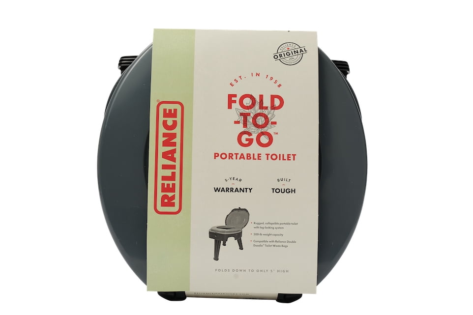 Reliance Fold-to-Go Collapsible Portable Outdoor Toilet