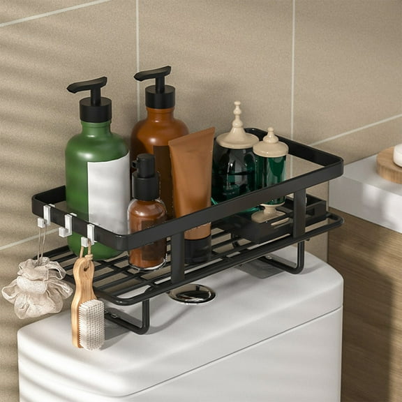 Over Toilets Storage Shelf,Toilet Tank Top Rack,Toilet Paper Holder Stand Shelves,Kitchen Sink Rack,Space Saving Multifunctional Small Space Organizers for Bathroom, Home, Countertop.