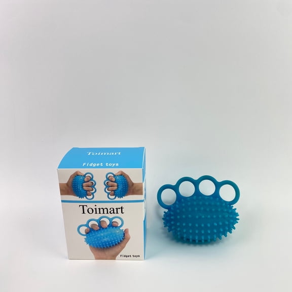 Toimart Fidget toys,Hand Exercise Ball Finger Therapy Ball - Grip Strengthening, Improve Flexibility, Squeeze Stress Relief Balls, Resistance Strength Trainer for Hand