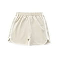 thumbnail image 1 of Toimothcn Baby Boy'S Shorts Casual Solid Color Stretchy Waist Sports Shorts Soft Loose Fit Summer Shorts Suitable For Vacation, 1 of 3