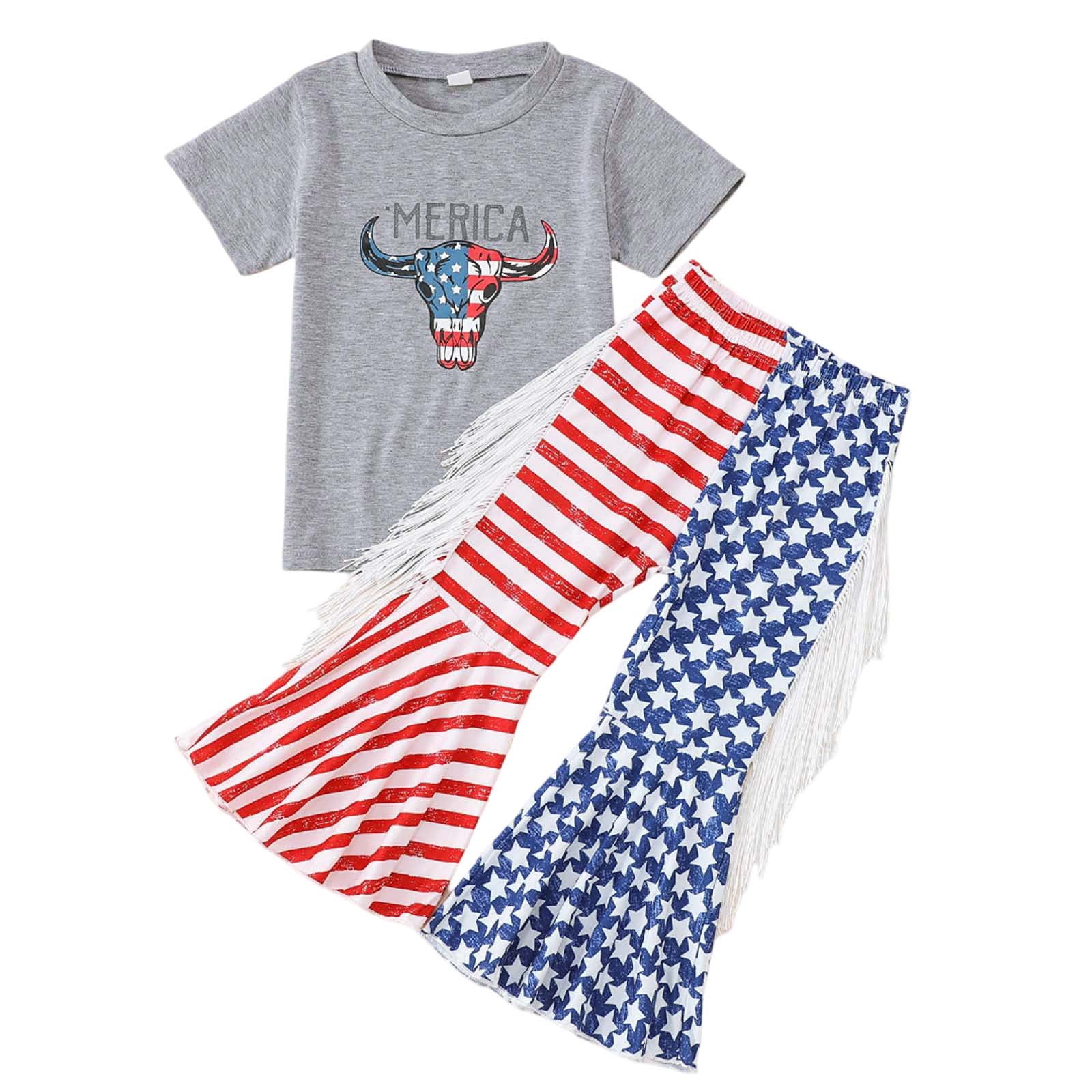 Independence Day Collection For Boys White/Green Flag  Design