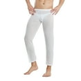 thumbnail image 1 of Toimothcn Lightweight Sexy Hallow Out Pants Slim Fit Pajamas Translucent Trousers For Men Comfy Mens Dailywear, 1 of 3