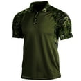 thumbnail image 1 of Toimothcn Men'S Polo Shirts Lapel Short Sleeve Casual Camouflage Printed Polo Shirts Buttons Up Breathable Loose Fit Sports Shirts Comfy Golf Shirts, 1 of 2
