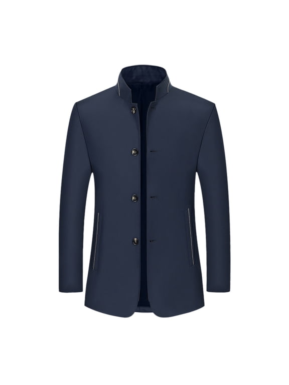 Men's Sports Blazers Casual Slim Fit Comfortable Fashion Prom Buttons Herringbone Tweed Formal Suit Jackets Leisure Mens Clothes