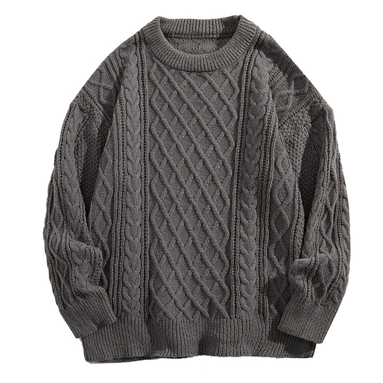 New Solid Color Loose Knit Sweater New Solid Color Loose Knit Sweater