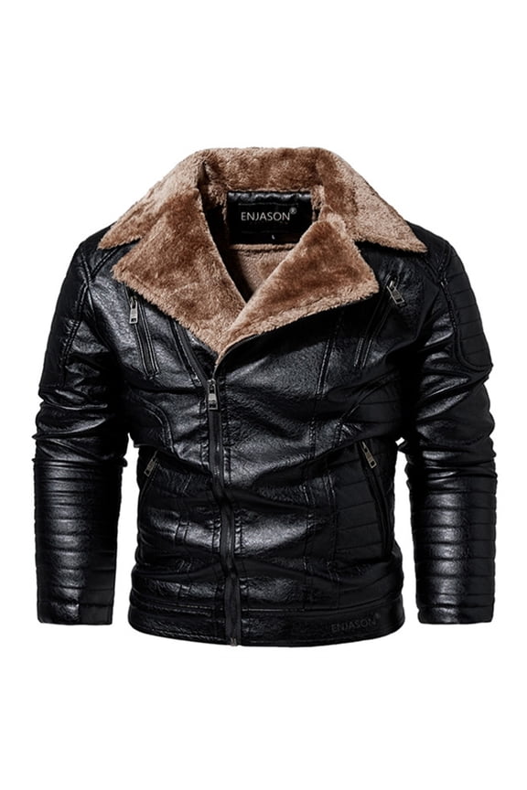 Mens Fleece Jackets Fashion Letter Printed Zipper Up Bomber Jacket Soft Thickened Fleeced Warm Loose Fit Windproof Jacket Coats With Pockets Comfy Mens Clothing