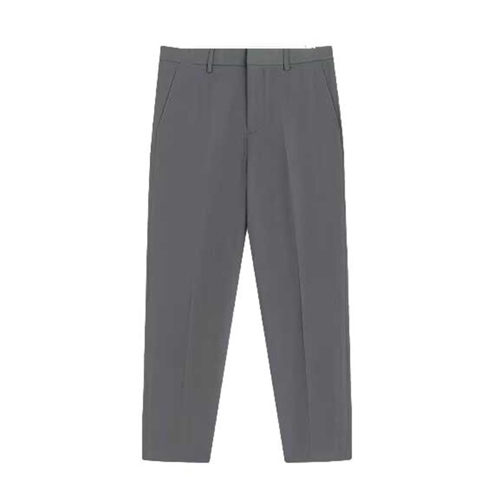 Cropped suit pants