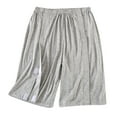 Toimothcn Simple Solid Color Home Bed Sick Shorts Easy To Clean Put On