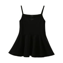 Toimothcn Toddler Girls Romper Jumpsuit Sleeveless Casual Solid Color Romper Soft Loose Breathable Jumpsuits 18-24 Months