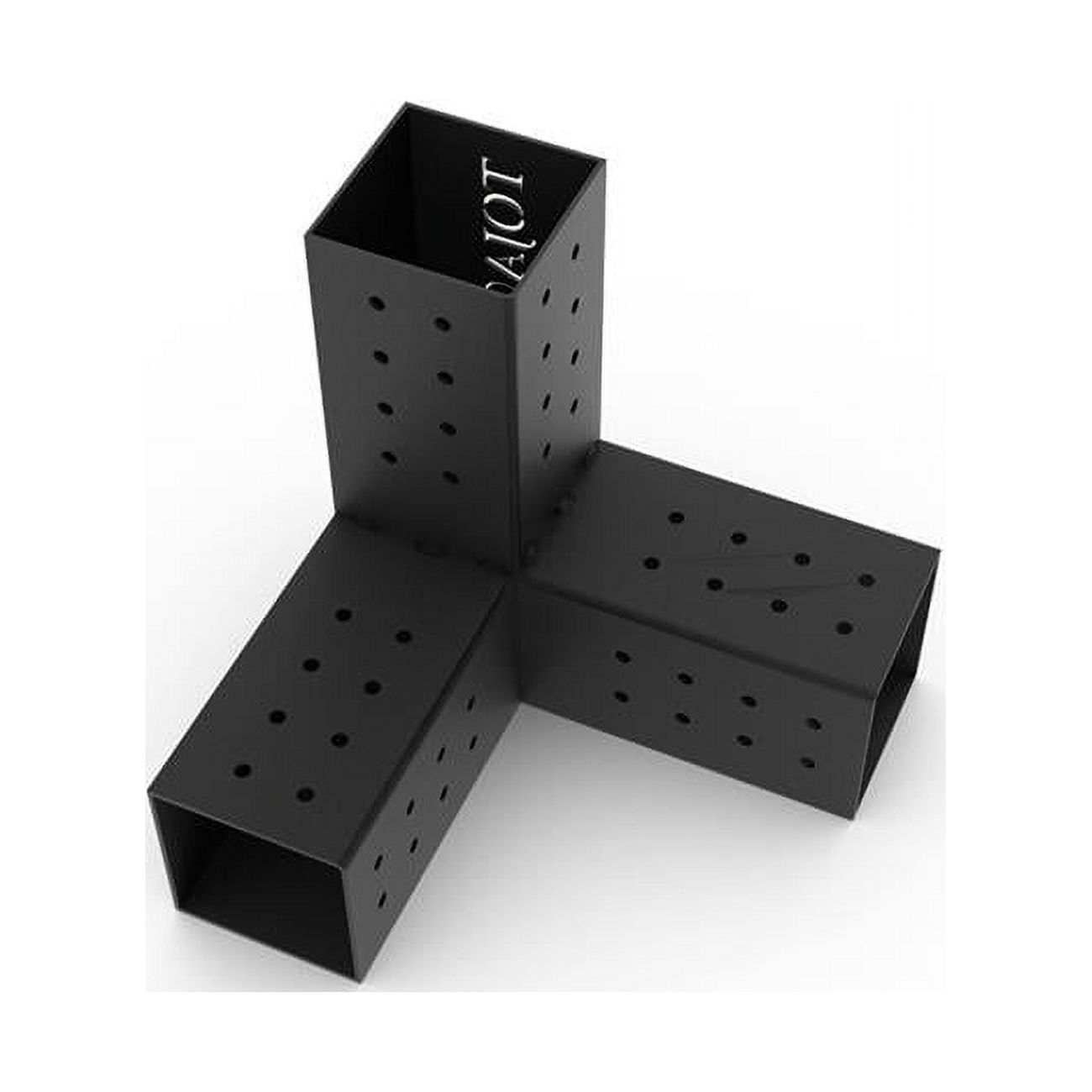 Toja Grid Trio Black Steel Mounting Bracket 14 Ga. 10.75 in. L
