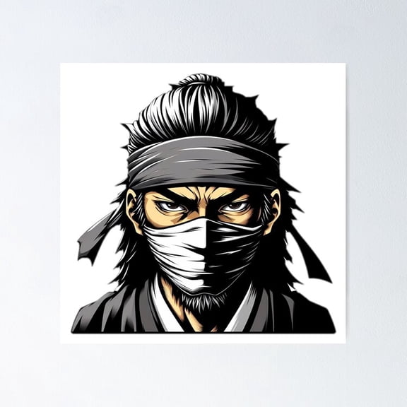 Toji Fushiguro Cursed Energy Inverted Spear Anime Villain Wall Art, Unframed Canvas