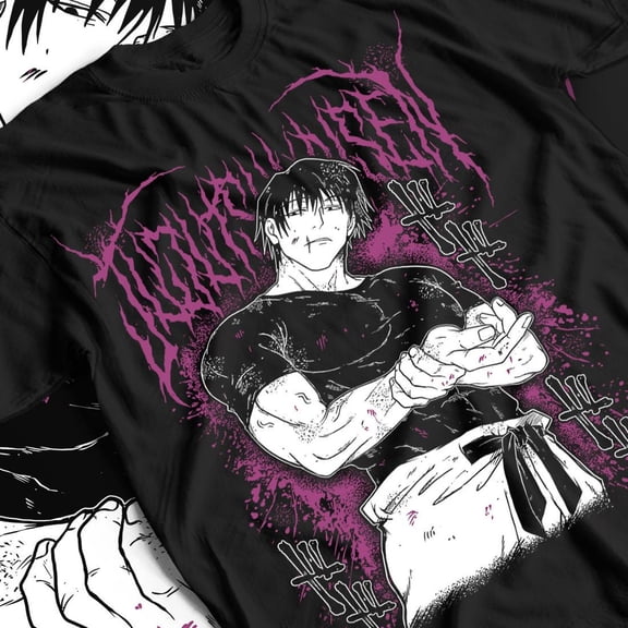 Toji Sorcerer Killer Heavenly Restriction Streetwear Graphic Tee, Cotton Unisex Style T-Shirt