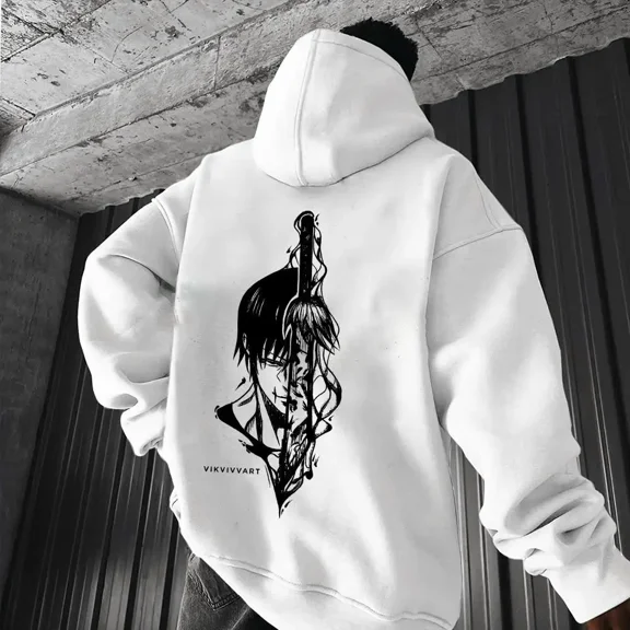 Toji X The One Who Left It All Behind 2 side Hoodie - Jjk Anime Streetwear Anime Hoodie Anime Pullover Hoodies – Suitable for All Genders