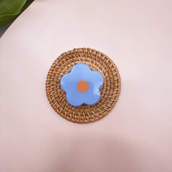 Tok Flower Mini Foldable Mobile Phone Holder Finger Ring Replicator for Women and Girls Cell Phone Stand