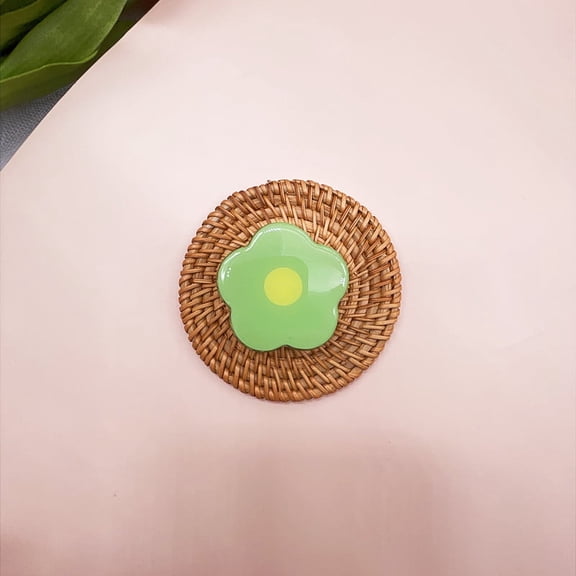 Tok Flower Mini Foldable Mobile Phone Holder Finger Ring Replicator for Women and Girls Cell Phone Stand