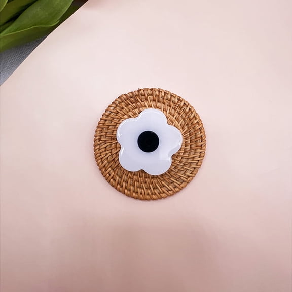 Tok Flower Mini Foldable Mobile Phone Holder Finger Ring Replicator for Women and Girls Cell Phone Stand