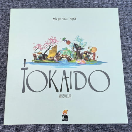 Tokaido Japanese Travel Light Strategy Board Game, 2-5 Players Oriental Scenery Collecting Tabletop Game for All Ages