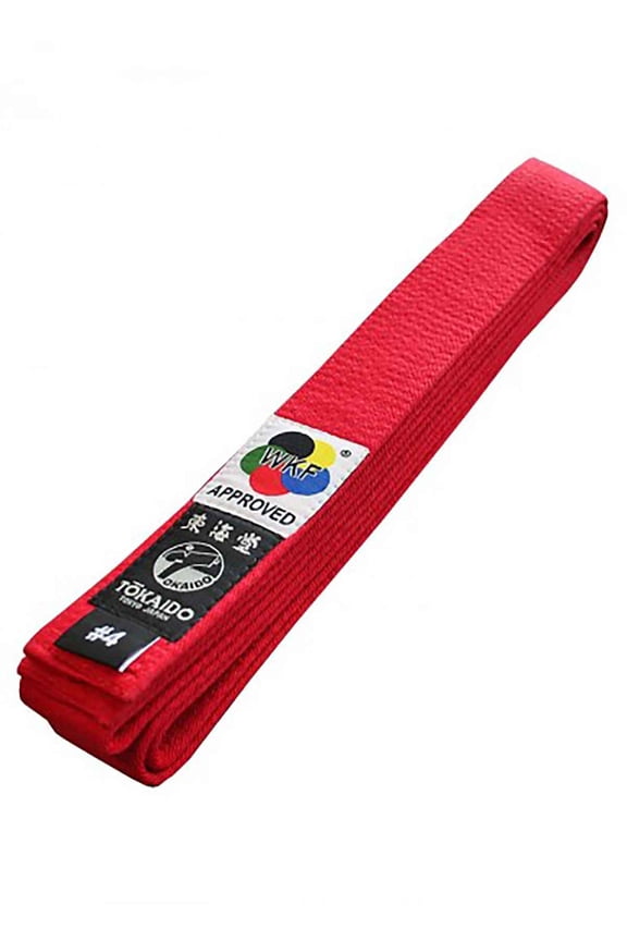 Karate WKF Competition Belt, Red