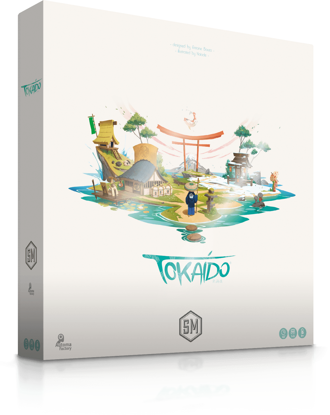 Tokaido by Antoine Bauza - A Zen Strategy Board Game About Traveling in Japan, from Stonemaier Games