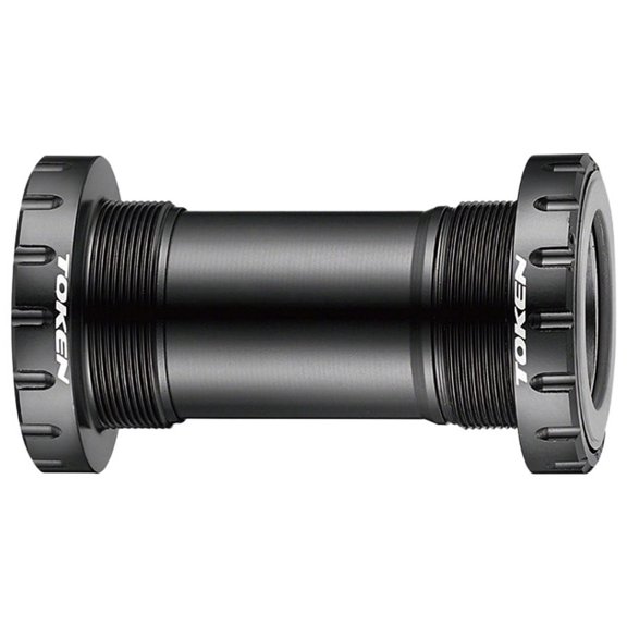 Token BB386BSA Carbon Steel Bearing Threaded BB386 Bottom Bracket |386EVO Cranks