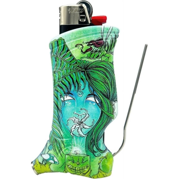 Toker Poker - Bic Lighter Case Multi Tool, Alice Collection - Sugar Cube, All Inclusive Tool for Camping and Other