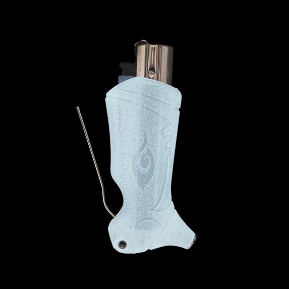 Toker Poker - Clipper Lighter Case Multi Tool, Glow in the Dark Pink, All Inclusive Tool for Camping