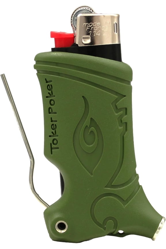 - Mini Bic, Keychain, Lighter Case, Multi Tool of Camping and other (Army)