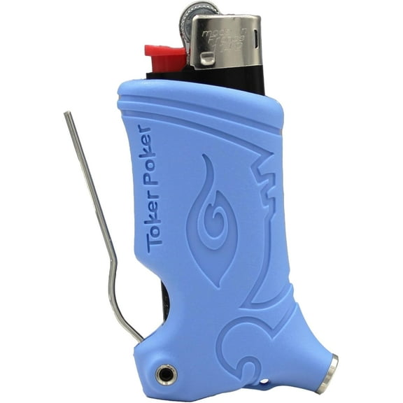 Toker Poker - Mini Bic, Keychain, Lighter Case, Multi Tool of Camping and other (Carolina)