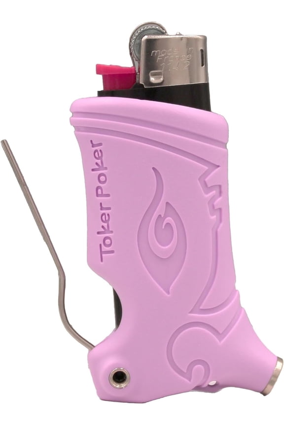 - Mini Bic, Keychain, Lighter Case, Multi Tool of Camping and other (Lavender)