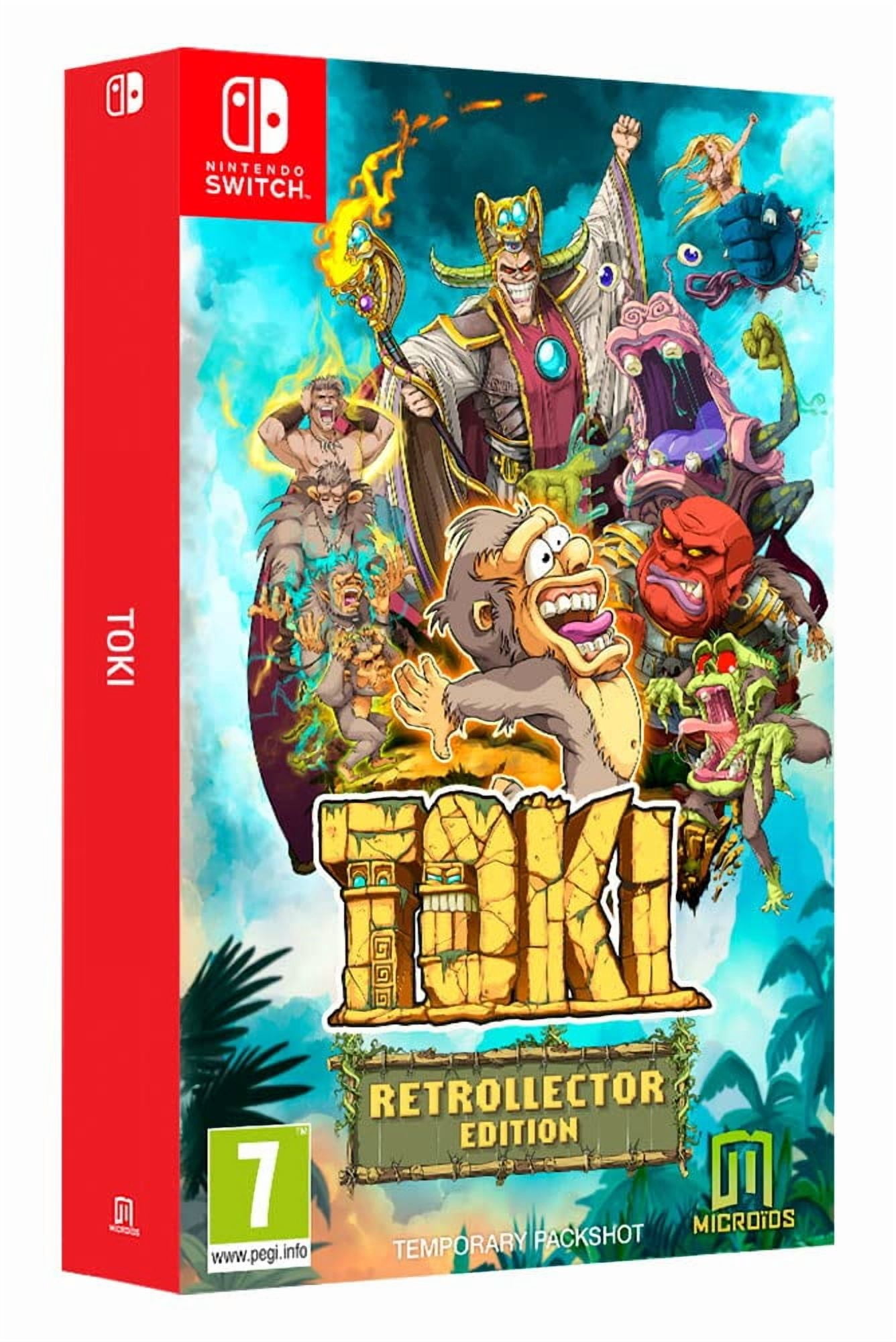 Toki Retrollector's Collector's Edition (Nintendo Switch) includes