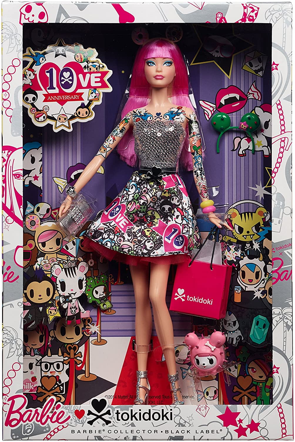 Barbie - Barbie tokidoki コラボBLACK LABEL Tokidoki Barbie Doll - 10th Anniversary - Brand New Black