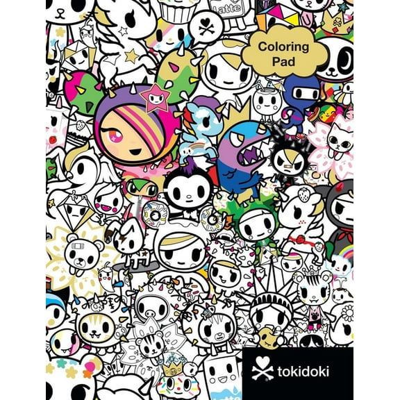 Tokidoki Coloring Pad, (Paperback)