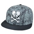 thumbnail image 1 of Tokidoki Japanese Sometimes Flat Bill Snapback Brand Clothing Grey Characters, 1 of 3