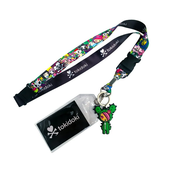 Tokidoki Lanyard with Badge Holder - Sandy Pattern