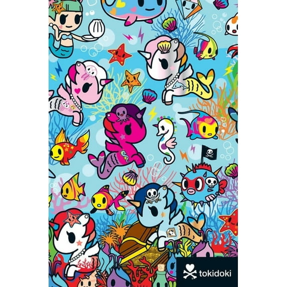 Tokidoki Mermicorno Flexi Journal, (Paperback)