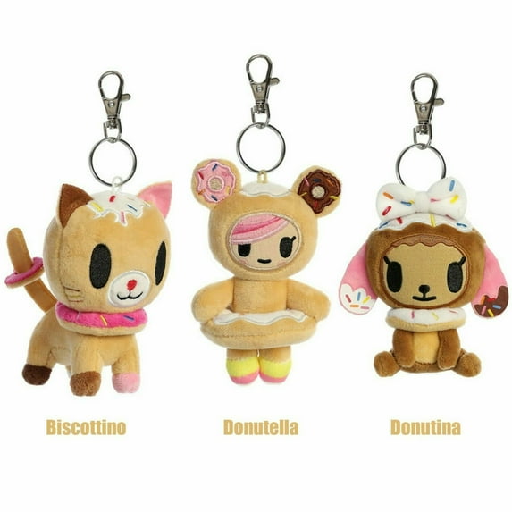 Tokidoki - Series 1 Donutella & Her Sweet Friends 4.5 Inch Blind Bag Plush 3-Pack