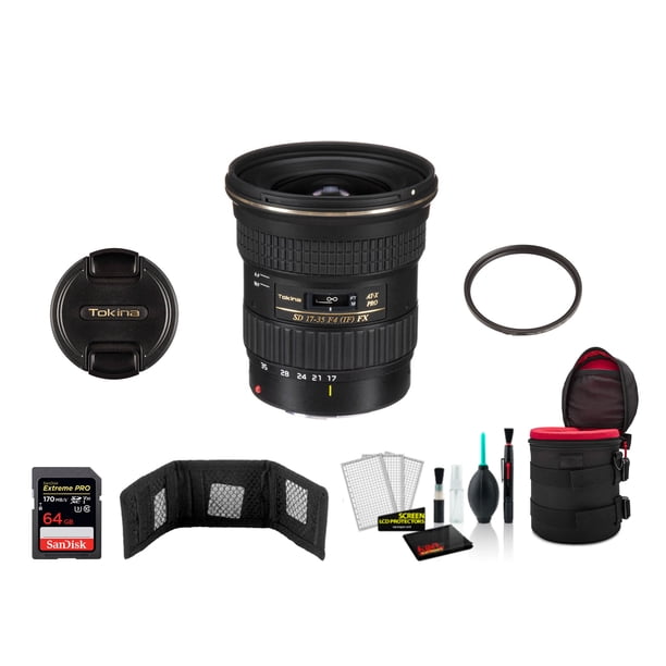 Tokina 17-35mm F/4 Pro FX Lens for Canon Cameras- Wide-Angle