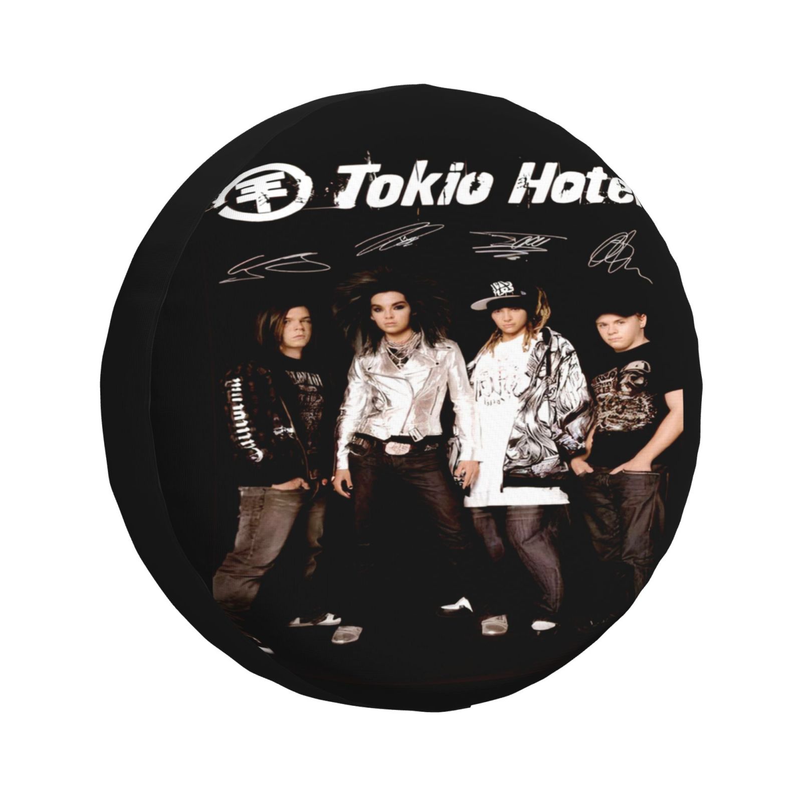 Tokio Hotel Tire Cover Weatherproof Universal Wheel Protectors Camper