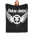 thumbnail image 1 of Tokio Music Hotel Blanket Super Soft Flannel Throw Blanket Warm Cozy Fleece Blankets for Sofa Bed Living Room Dorm 50"x40", 1 of 6