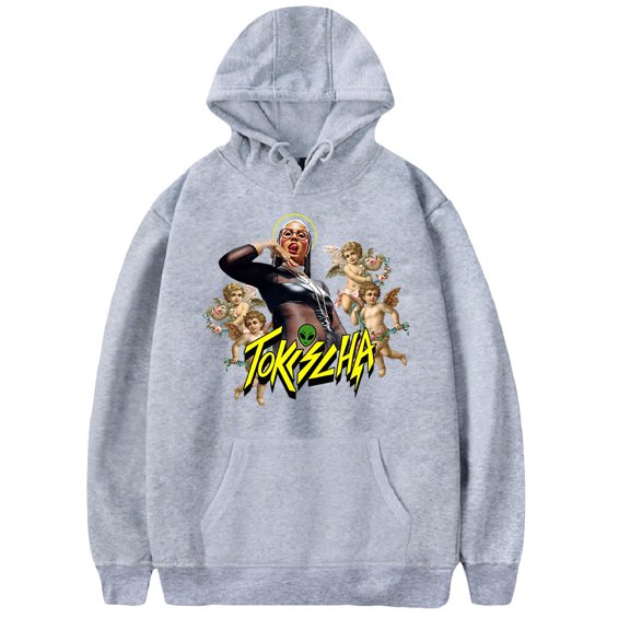 Tokischa Hoodie Sweatshirts Fashion Man Women Singer Printing Pullover Streetwear Harajuku Casual