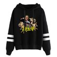thumbnail image 1 of Tokischa Pocketless Hoodie Sweatshirt Men Women Long Sleeve Casual Singer Streetwear, 1 of 2