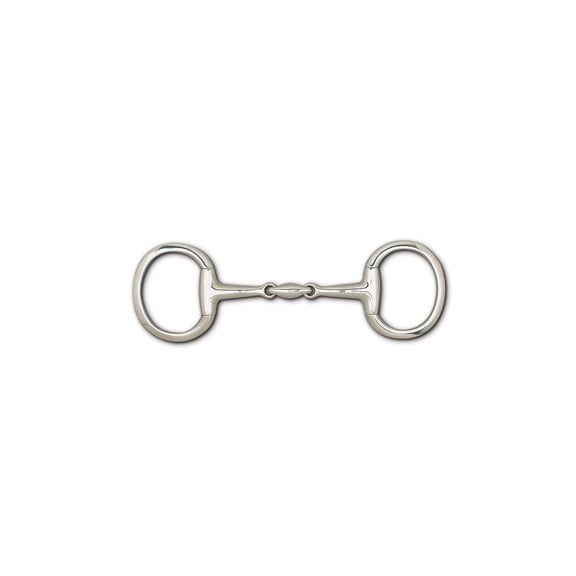 Toklat English Eggbutt Snaffle Horse Bit with Lozenge Mouthpiece - 16mm, 3 1/2" 5