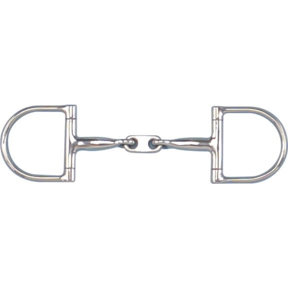 Toklat English Pony Dee Dr. Bristol Snaffle Bit - 4 1/2" Mouthpiece, 2 1/2" Rings