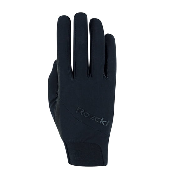 Toklat Maniva Unisex Black Riding Gloves - Performance Equestrian Fit - Multiple Sizes 6