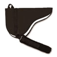 thumbnail image 1 of MicroSuede Horse Saddle Pad Bareback Ultra Soft Abrasion Resistant Black, 1 of 2