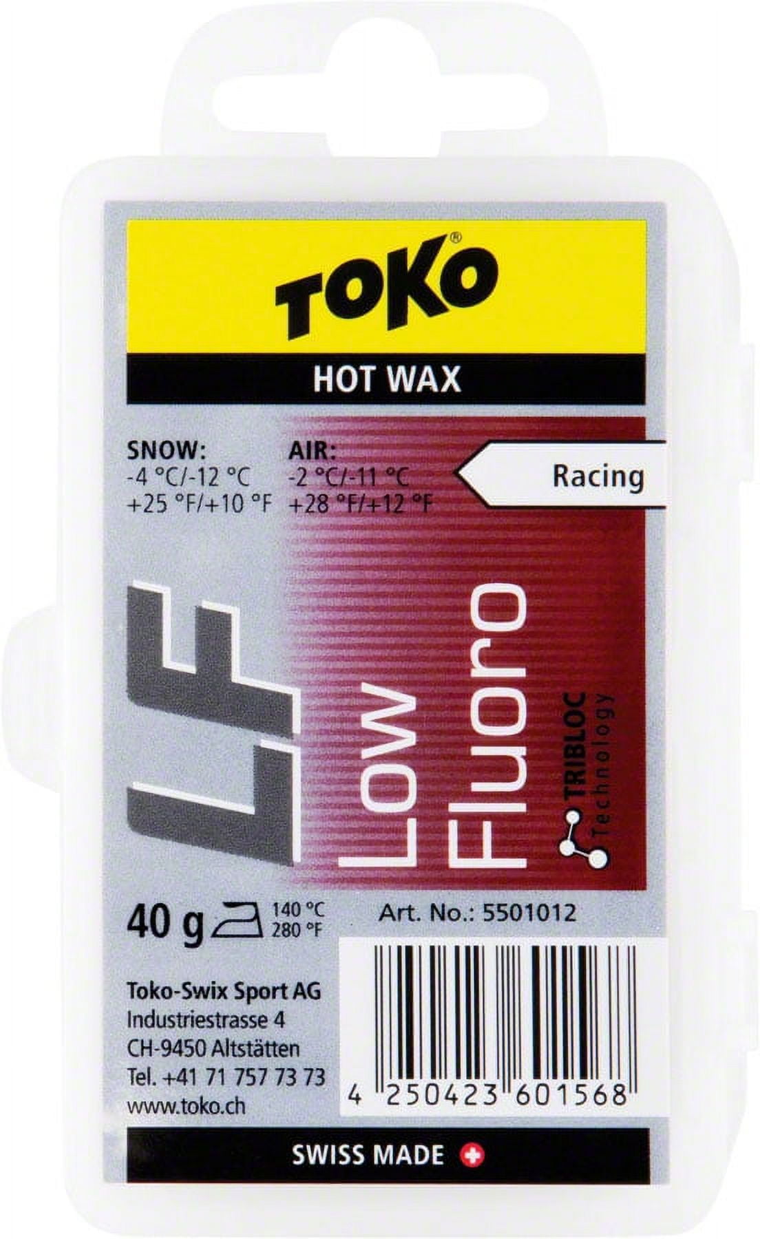 Toko Low Fluorinated Glide Wax: Red, 40g - Walmart.com